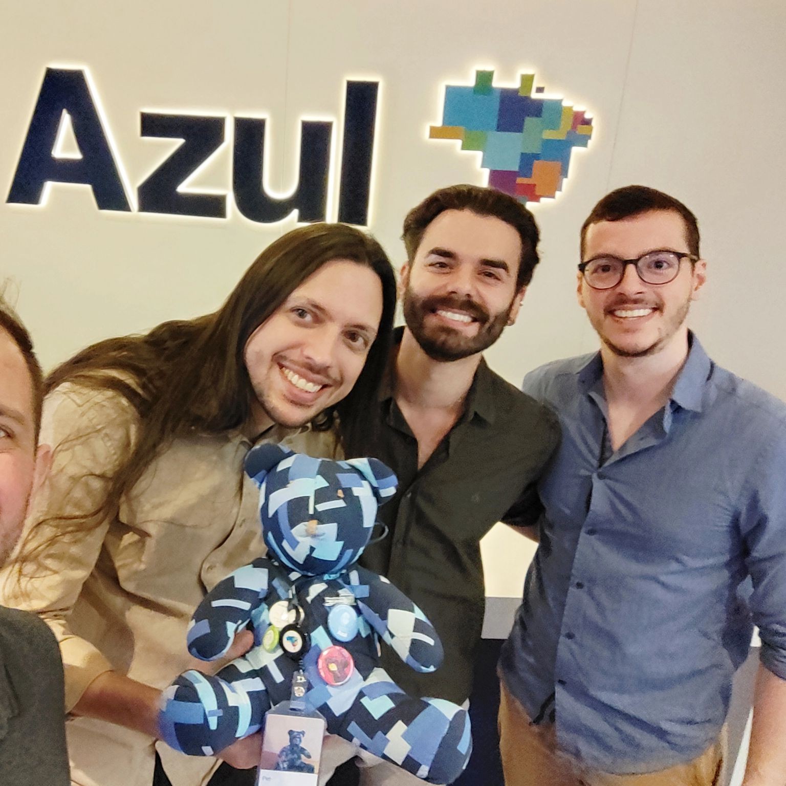 Visita ao cliente Azul