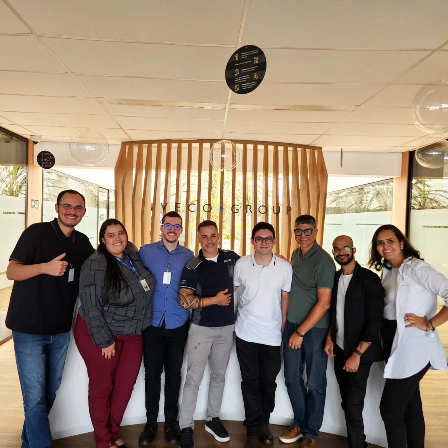 Equipe do projeto Iveco Group